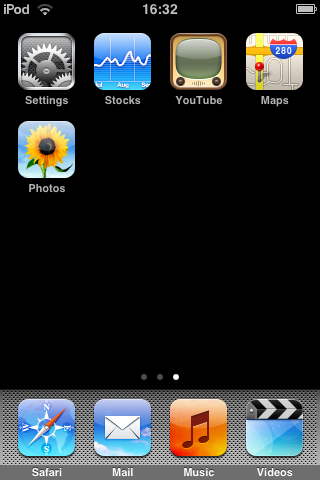 How to rearrange the iPhone home screen 5.b