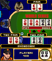 World Serie sof Poker Texas Hold Em mobile game