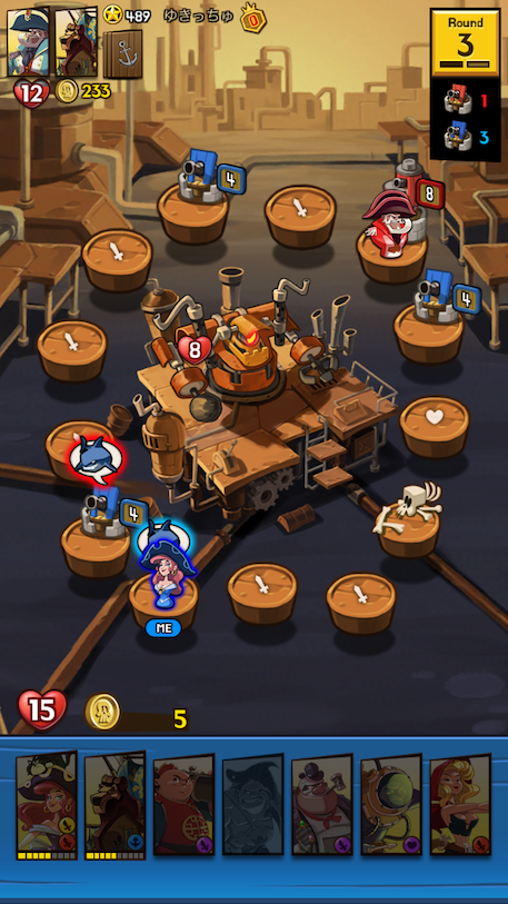 Dice Brawl: Captain's League iOS review screenshot