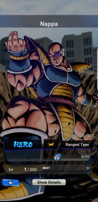 Dragon Ball Legends Nappa