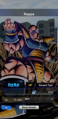 Dragon Ball Legends Nappa