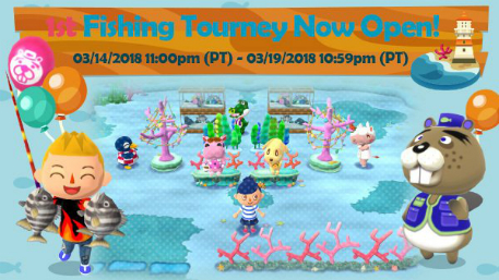 Animal Crossing: Pocket Camp fishing tourney