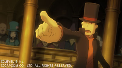 Phoenix Wright vs Professor Layton