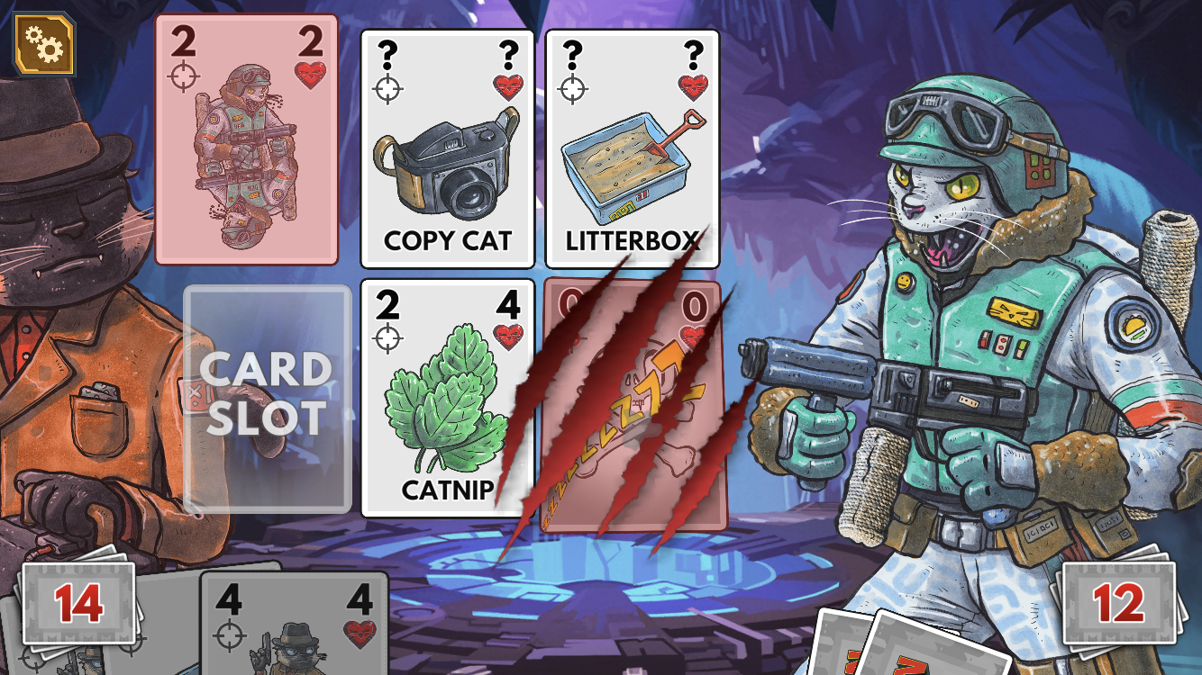 Meow Wars iOS guide screenshot - Taking some damage