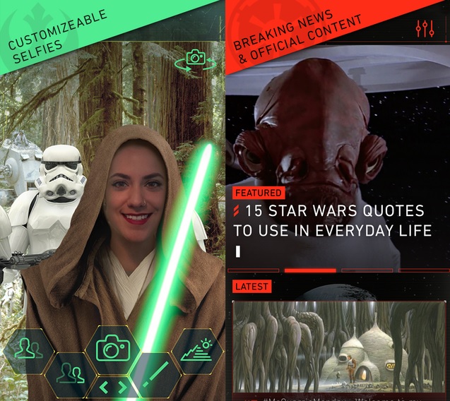 Star Wars app