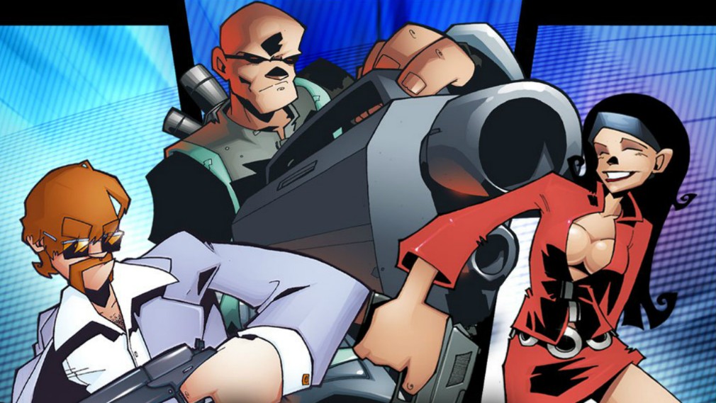 Timesplitters screenshot - Three of the characters from the game