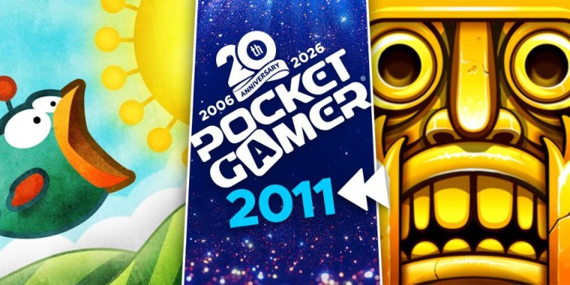 Pocket Gamer 20th anniversary: Showering alligators and jogging through temples