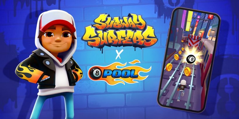 Subway Surfers to team up with Miniclip's other hit 8-Ball Pool for first time