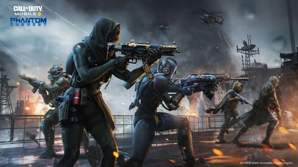 Artwork de la saison 7 Courant Fantôme de Call of Duty Mobile