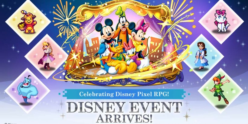 Puzzle & Dragons welcomes Mickey, Pooh, Ariel and more in Disney Pixel RPG crossover