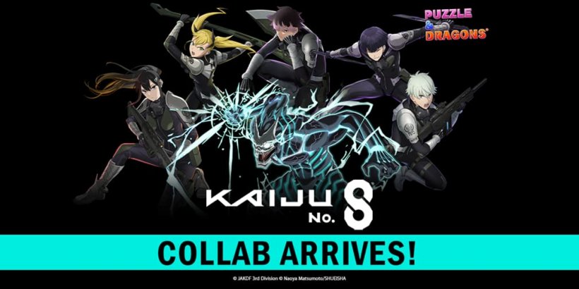 Puzzle & Dragons' latest anime collaboration is here with the arrival of Kaiju No. 8