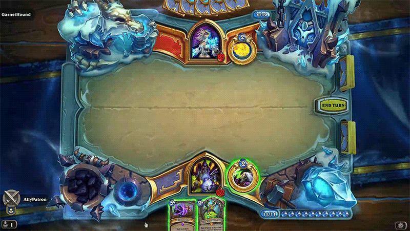 Arène de l'extension Par delà les voies temporelles de Hearthstone