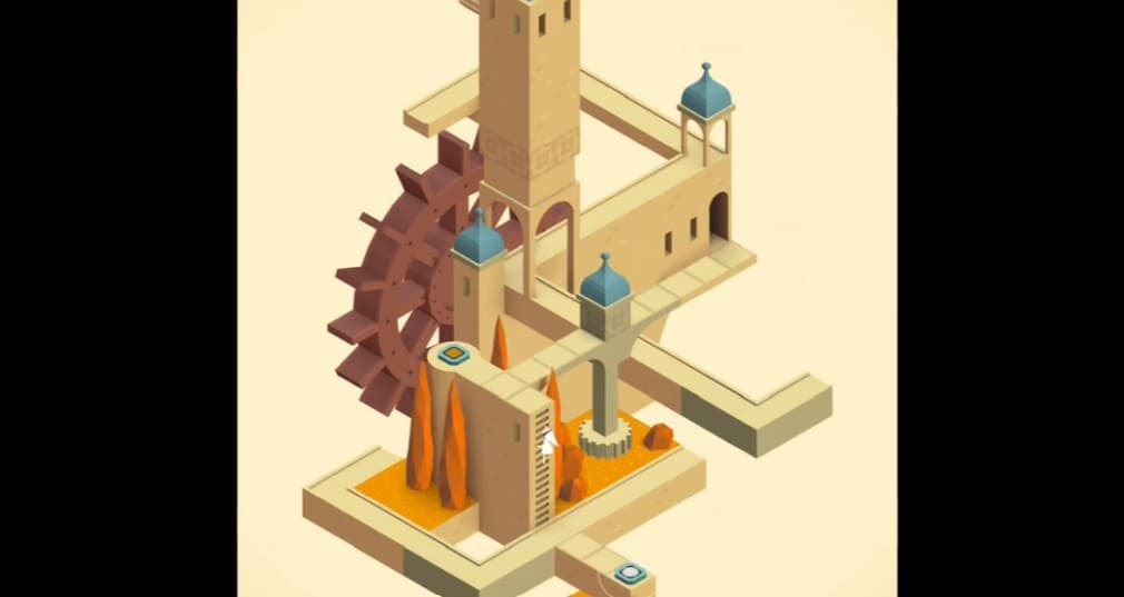  monument with a water mill