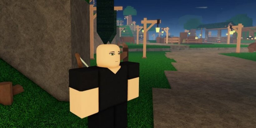 rune slayer character in village