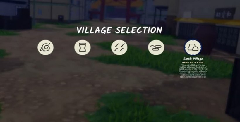 List of villages in the time of the ninja
