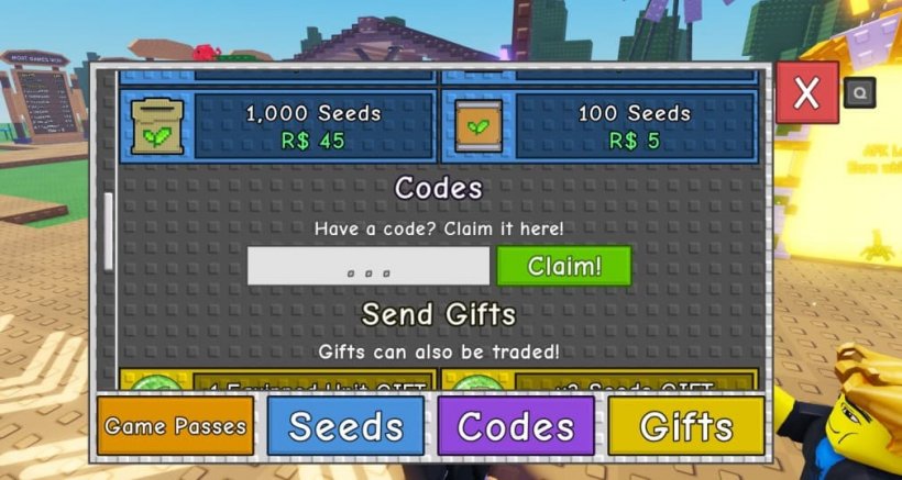 code redemption window