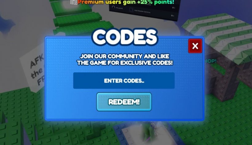 obby for free ugc code redemption window