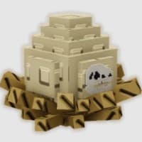 dinosaur egg in a nest that can be placed in your garden