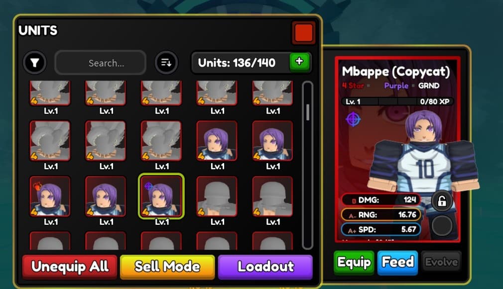 mbappe copycat unit based on blue lock main character