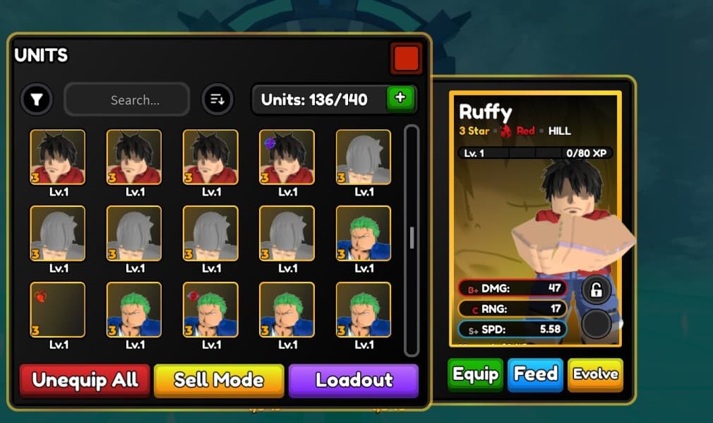 ruffy based on luffy from one piece