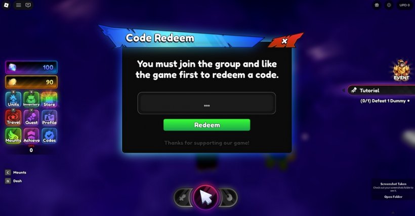 Anime Tactical codes