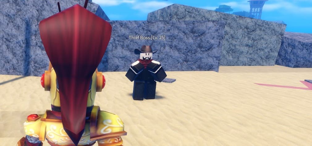 thief boss vs main character