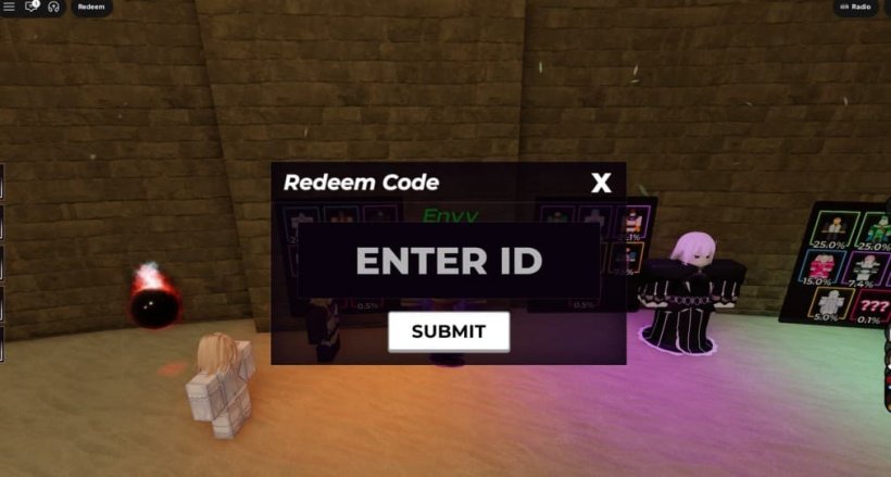 code redeem window