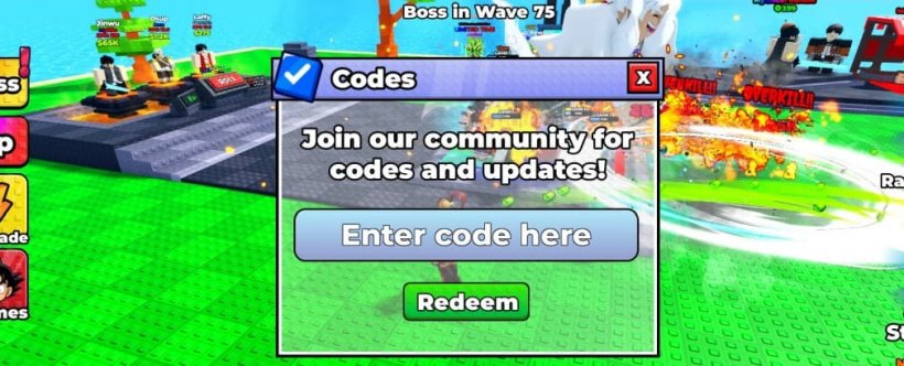 code redeem window in defend ur base with anime