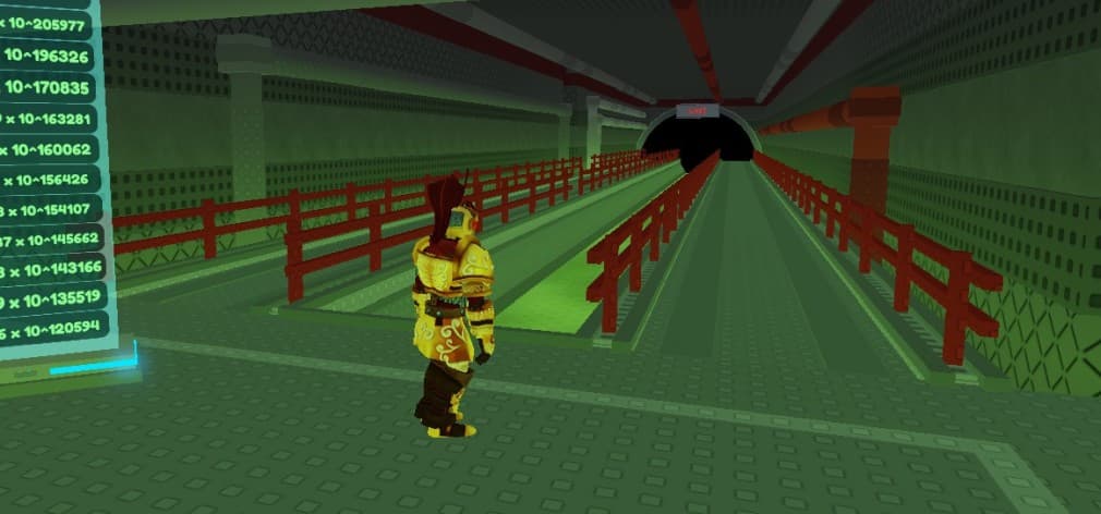 character standing at the crossroads in the sewers where all 4 mazes meet