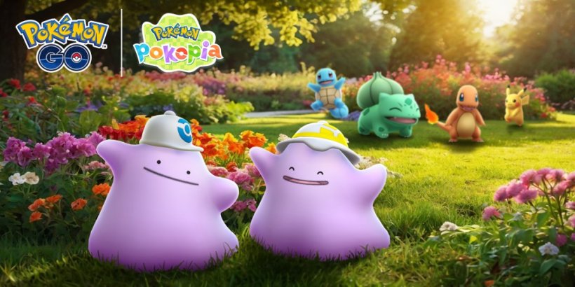 Pokémon Go celebrates Pokémon Pokopia with a costumed Ditto event
