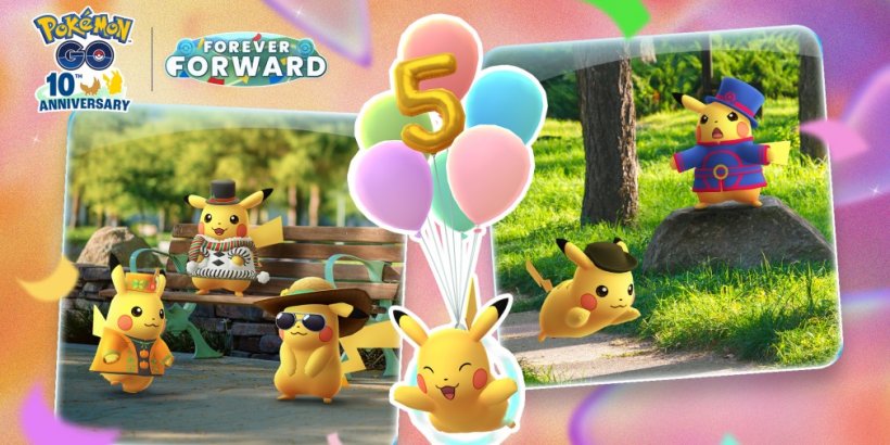 Pokémon Go celebrates its anniversary with even more Pikachu costumes