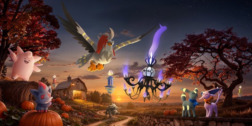 Pokémon Go's Twilight Trails season will let you catch Maschiff and Mega evolve Chandelure and Staraptor