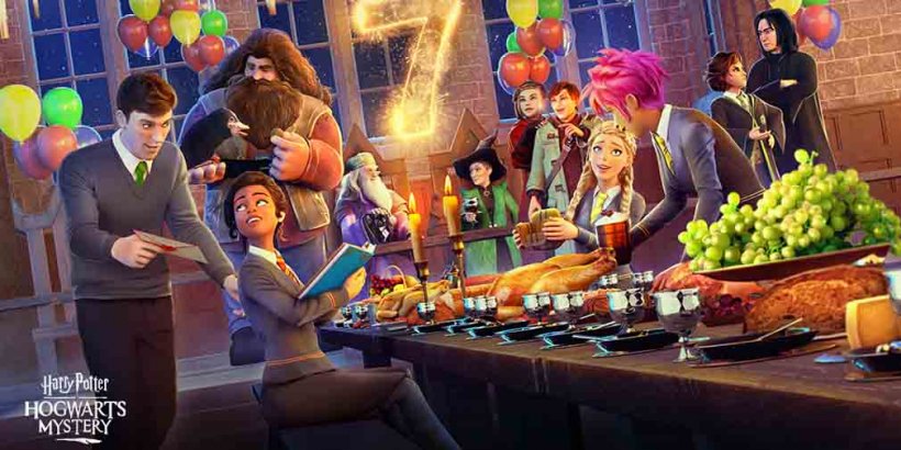 Harry Potter: Hogwarts Mystery celebrates seven years of service with IRL and in-game giveaways