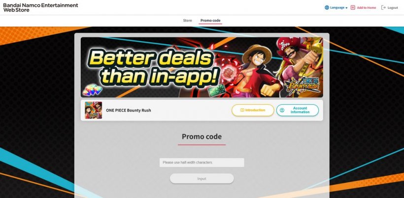 One Piece Bounty Rush redeem codes website