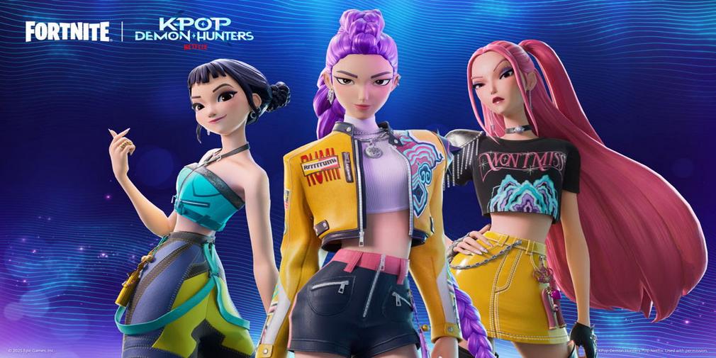 KPop Demon Hunters débarque dans Fortnite