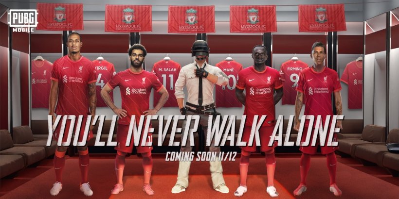 PUBG Mobile has partnered with Liverpool FC for a collaboration in November