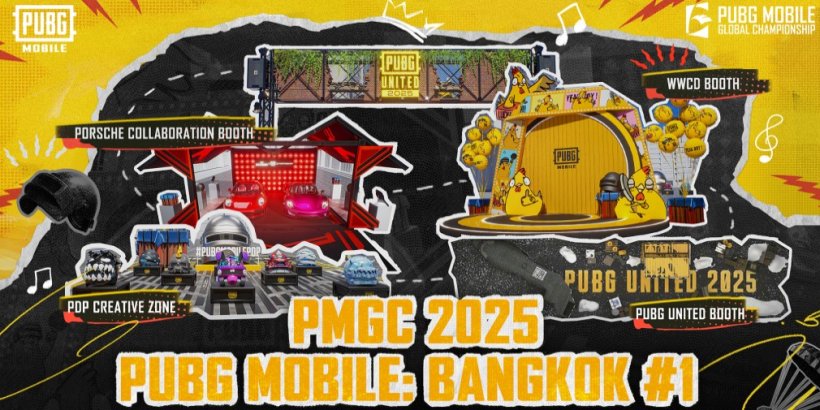 PUBG Mobile is turning Bangkok into a full-blown festival for PMGC 2025