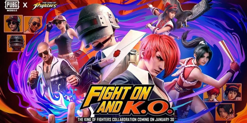 PUBG Mobile crosses over with SNK's hit brawler The King of Fighters