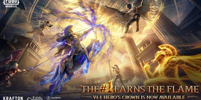PUBG Mobile goes mythic with the introduction of the new Hero's Crown mode in update 4.4