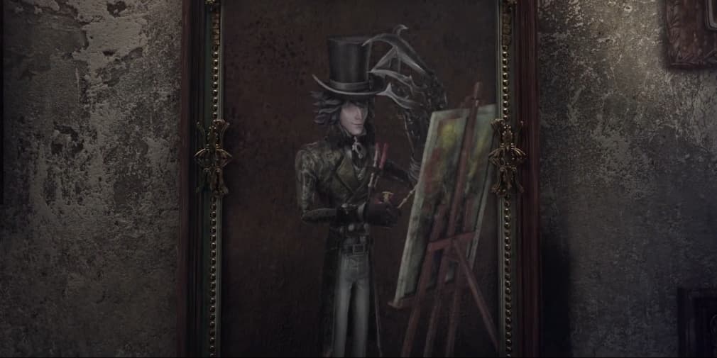 A portrait of the Ripper depicts the character painting a picture