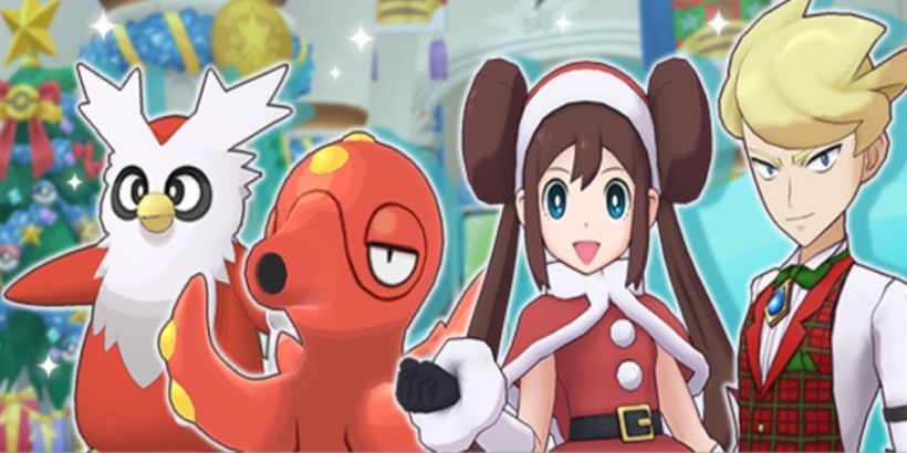 Pokemon Masters EX's latest Seasonal Scout sees the return of Rosa & Delibird and Siebold & Octillery