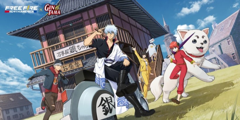 Free Fire x Gintama crossover will bring themed skins, comedy, and fourth-wall breaks