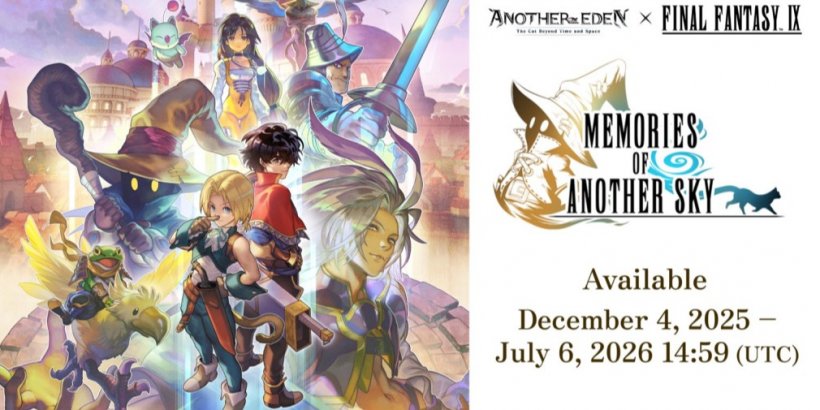 Another Eden’s Final Fantasy IX crossover will bring Zidane, Garnet, Vivi, and Steiner to the fray