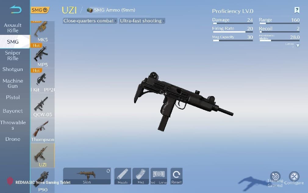 uzi weapon in knives out