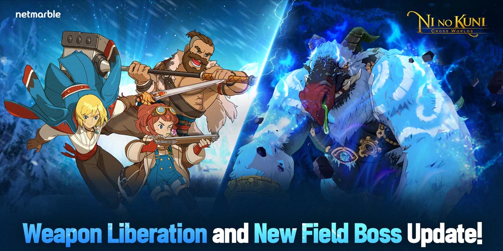 Ni no Kuni Cross Worlds adds new Weapon Liberation system and World