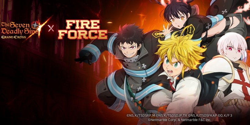 The Seven Deadly Sins: Grand Cross is spicing things up with a Fire Force collab featuring iconic characters