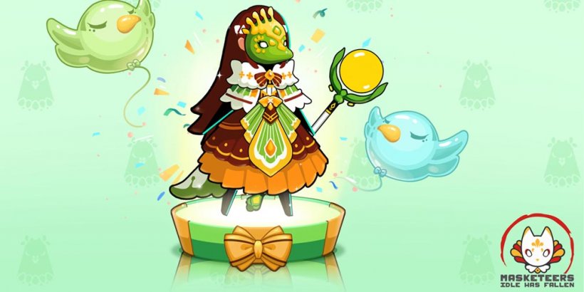 Masketeers: Idle Has Fallen celebrates Nightingale’s birthday with new costume set and special birthday quests