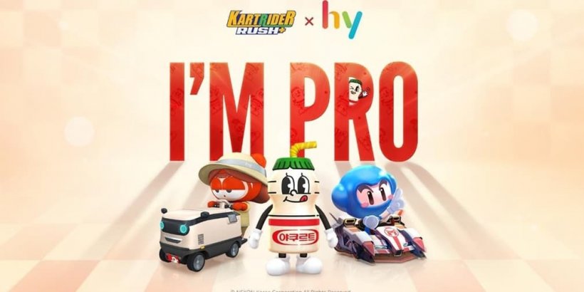 Kartrider Rush+ is bringing Yakult to the track in new collaboration