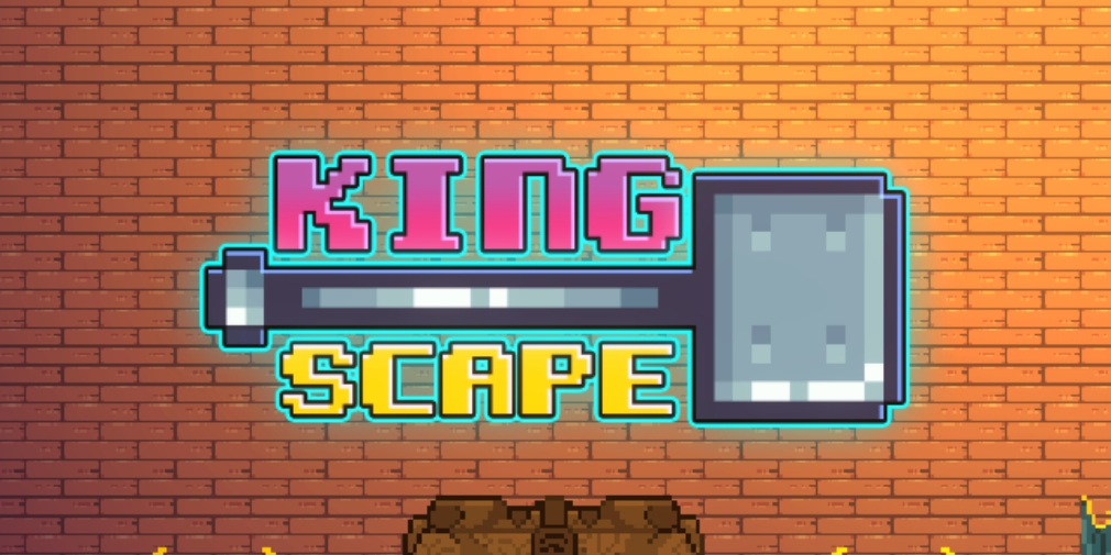 King Scape is a casual action game for iOS about smashing through castle floors with a big hammer