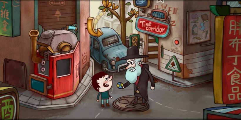 One Way: The Elevator is an upcoming point-and-click adventure game for iOS from the developer of Mr Pumpkin